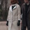 The Queens Gambit Beth Harmon Checked Wool Coat