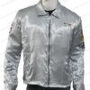 Stuntman Mike Icy Hot Death Proof Silver Jacket Front