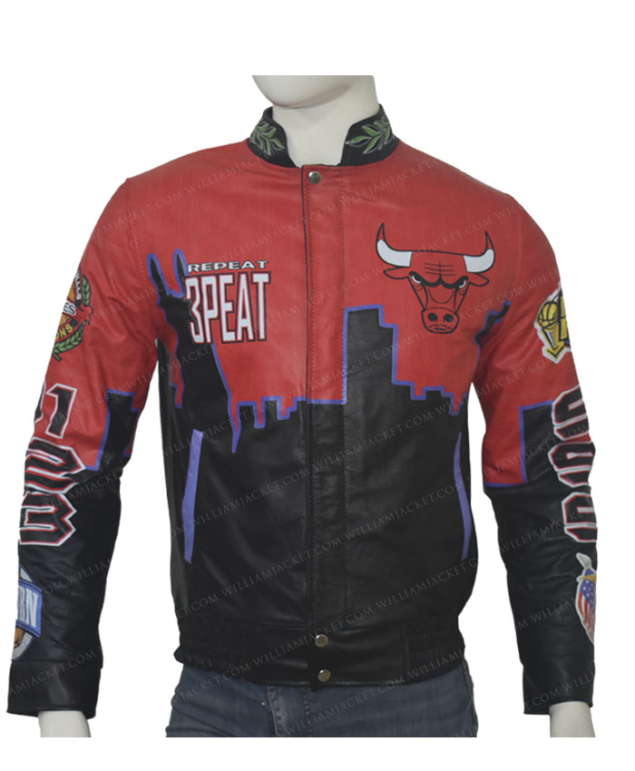 3 peat chicago bulls jacket price