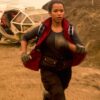 Lost In Space Season 2 Taylor Russell Cotton Red Vest - William Jacket