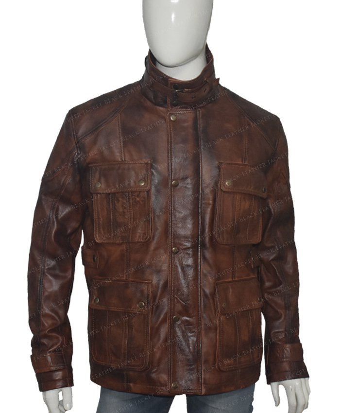 Mens Leather Trench Coat for Men Long Jacket Vintage Distressed Brown Coat  (XXS - (For Body Chest 32-34)) at  Men's Clothing store