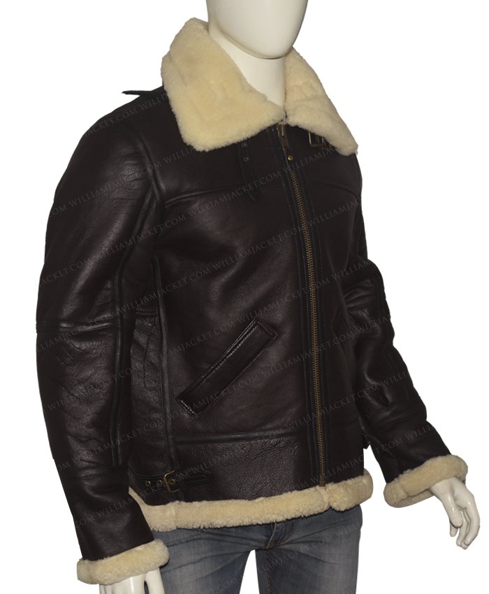 Anderson-SF Bomber Shearling Fur Leather Winter Jacket
