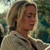 Emily Blunt A Quiet Place Part 02 Wool Sweater Face Image