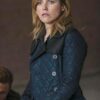 Erin Lindsay Chicago PD Quilted Leather Coat Side