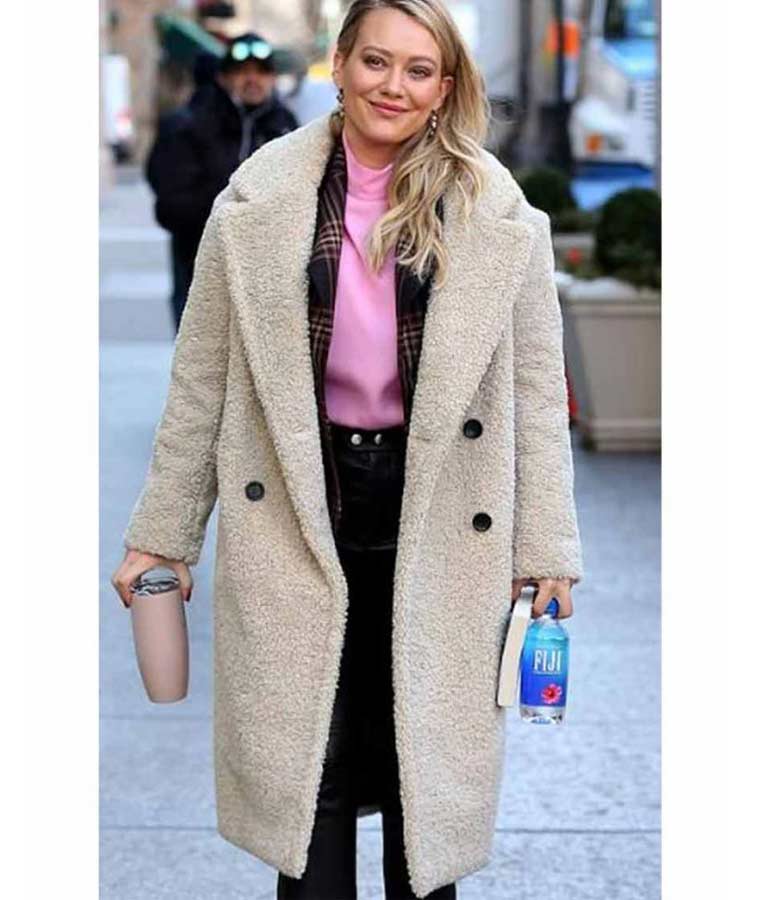 Hilary Duff Younger Sherpa Coat Kelsey Peters | William Jacket