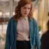 Jane Levy Zoey’s Extraordinary Playlist Blue Wool Jacket Front