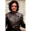 Jon Snow Game Of Thrones Costume Belted Closure Jacket Image