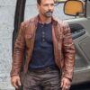 Roy Pulver Boss Level 2021 Brown Leather Jacket Front