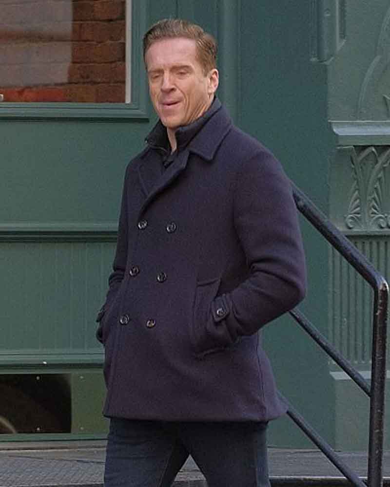 Billions Bobby Axelrod Coat Worn By Damian Lewis | William Jacket
