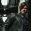 Resident Evil Infinite Darkness Leon Leather Jacket Front