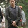Stephen Moyer The Gifted Suede Leather Blazer Image