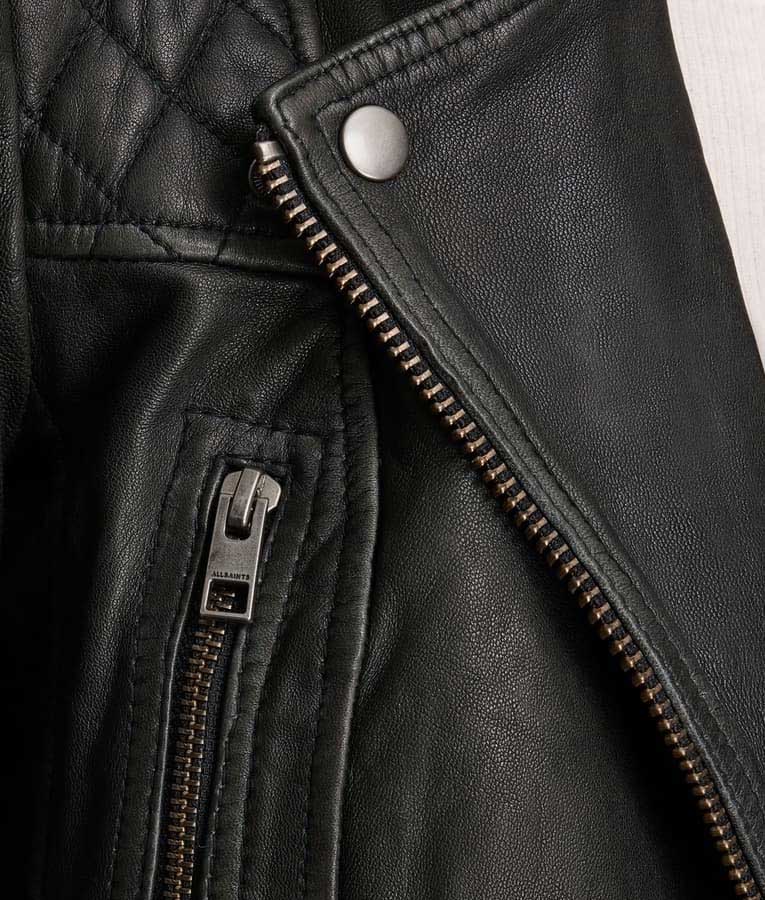 Stumptown Dex Black Quilted Jacket Cobie Smulders | William Jacket