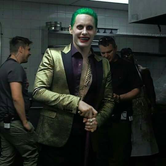 Suicide Squad Joker Golden Tuxedo For Men