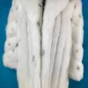 Women’s Fox Fur White Coat