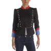 Hayley Law Riverdale Valerie Wool Colorblock Military Jacket