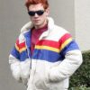 Riverdale Archie Andrews White Color Puffer Jacket
