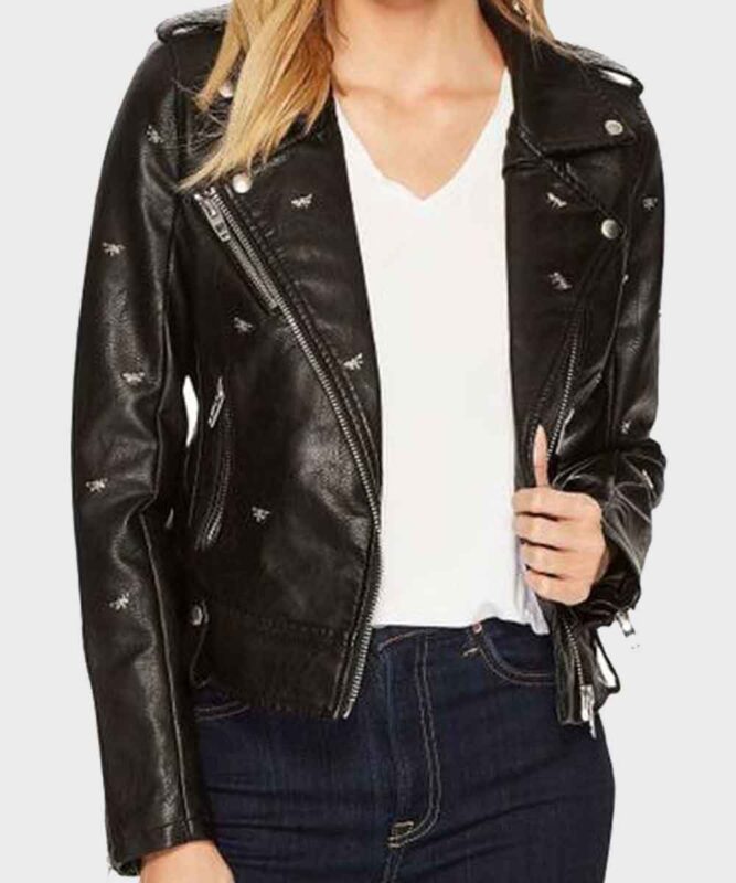 Riverdale Betty Cooper Studded Biker Jacket | William Jacket