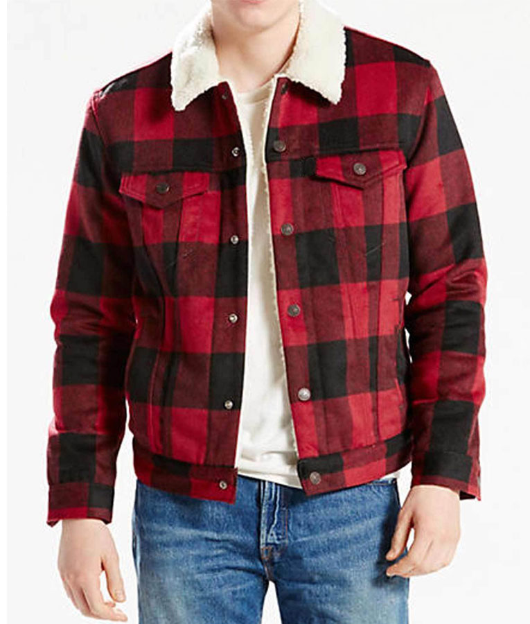Riverdale Cole Sprouse Red Plaid Jacket