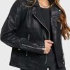 Riverdale Toni Topaz Biker Leather Jacket