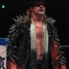 AEW Chris Jericho Black Front Leather Jacket With Spikes