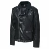 Becky Lynch I Am The Man Black Leather Jacket