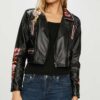 Elite S02 Carla Roson Black Leather Jacket