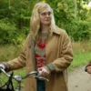 Elle Fanning All The Bright Places Brown Coat