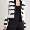 Emily In Paris S02 Camille Military White Jacket Front New