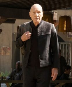 Star Trek Jean Luc Picard Black Jacket