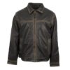 Yellowstone Ranch Leather Black Jacket
