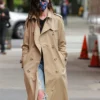 Anne Hathaway WeCrashed Brown Long Coats