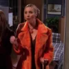 Friends Phoebe Buffay Orange Coat