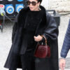 House of Gucci Lady Gaga Black Coat