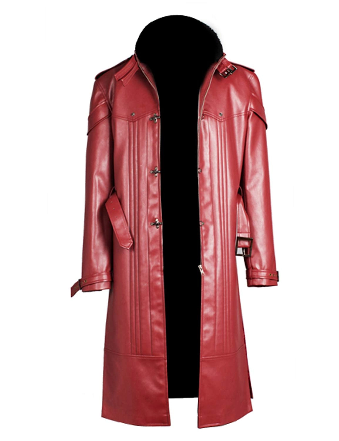 Details about   King of Fighters XIV KOF 14 Iori Yagami Cosplay Costume Outfit Uniform Red Coat 