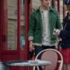Lucas Bravo Emily In Paris Gabriel Cotton Green Jacket