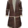 The Wheel Of Time Rand al’Thor Suede Leather Long Coat Front