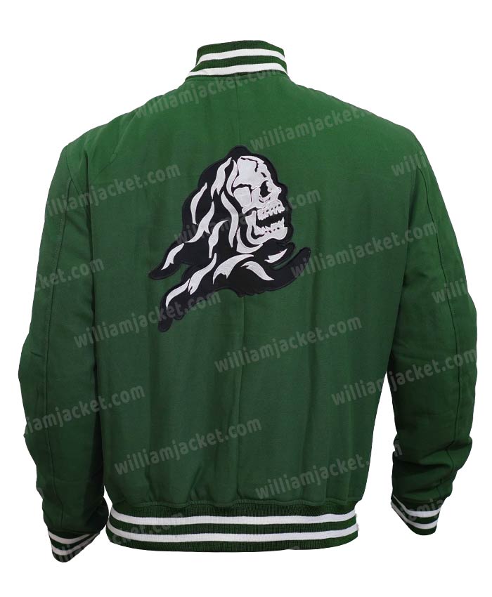 jacket green and