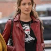 The Republic of Sarah Cooper Red Jacket