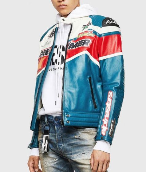 Juice Wrld Bandit NBA Youngboy Dreamer Biker Jacket On Sale