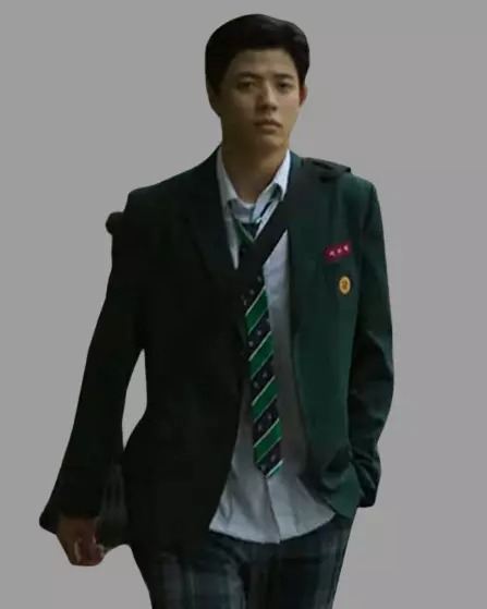 Lee Su-hyeok All Of Us Are Dead Green Blazer - William Jacket