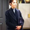 Lily Winters The Young and the Restless Plaid Long Coat