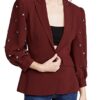 Mariah Copeland The Young and The Restless Maroon Blazer