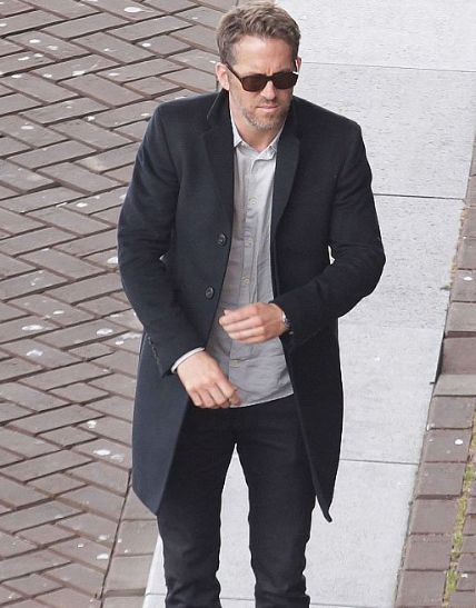 Ryan Reynolds The Hitman’s Bodyguard Black Coat | William Jacket