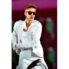 Believe Australia Sydney Concert Justin Bieber White Jacket
