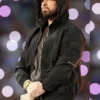 Eminem Super Bowl LVI Halftime 2022 Black Hood Jacket