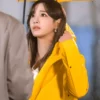Kim Sejeong A Business Proposal Yellow Rain Coat