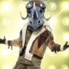 Rhino The Masked Singer Brown Leather Jacket