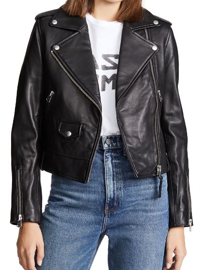 Meagan Tandy Teen Wolf Leather Jacket - William Jacket