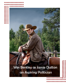 Wes Bentley as Jamie Dutton