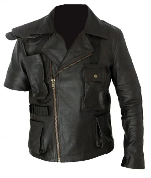 Mad Max Fury Road Tom Hardy Black Leather Jacket - William Jacket